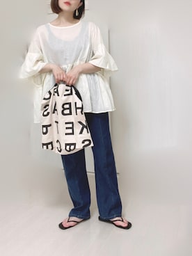 「crie conforto」｜Ⓜ︎さん（レディース・152cm）の夏コーディネート