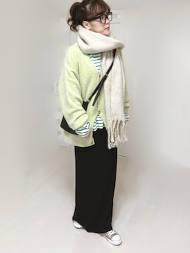 Ⓜ︎さん（レディース・152cm）の冬コーディネート