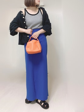 「H.Warren（エイチウォーレン）のアイテム」を使った、Ⓜ︎さん（レディース・152cm）の夏コーディネート