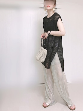 Ⓜ︎さん（レディース・152cm）の夏コーディネート