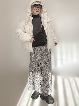 Ⓜ︎さん(レディース・152cm)の冬コーディネート