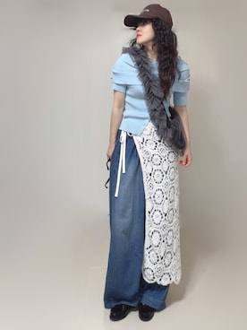 Ⓜ︎さん(レディース・152cm)の夏コーディネート