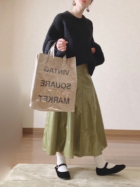 Ⓜ︎さん(レディース・152cm)の冬コーディネート