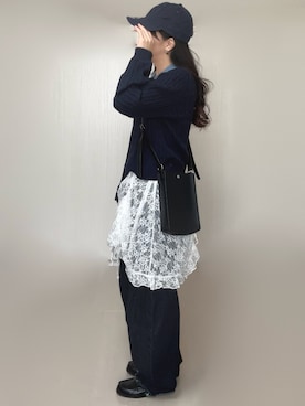 Ⓜ︎さん(レディース・152cm)の冬コーディネート