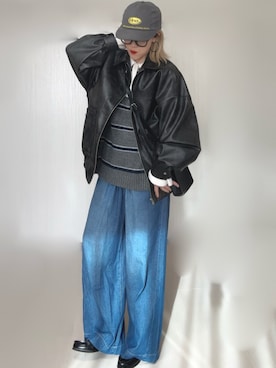 Ⓜ︎さん(レディース・152cm)の冬コーディネート