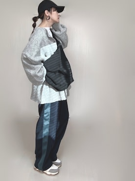 「＆RSON（アンダーソン）のアイテム」を使った、Ⓜ︎さん（レディース・152cm）の秋コーディネート