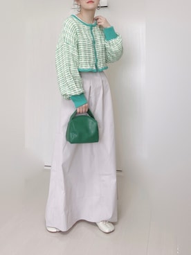 「notch.」｜「アイテム（パンプス）」を使った、Ⓜ︎さん（レディース・152cm）の春コーディネート