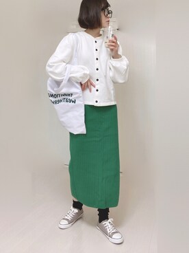 Ⓜ︎さん（レディース・152cm）の春コーディネート