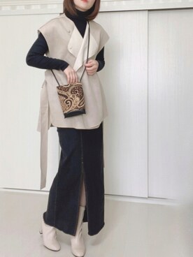 Ⓜ︎さん（レディース・152cm）の秋コーディネート