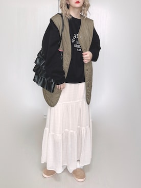 Ⓜ︎さん（レディース・152cm）の秋コーディネート