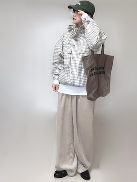 「CIAOPANIC TYPY（チャオパニックティピー）のアイテム」を使った、Ⓜ︎さん（レディース・152cm）の春コーディネート