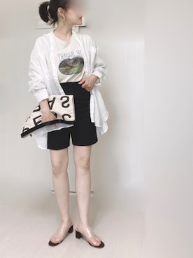 「AS KNOW AS plus」｜Ⓜ︎さん（レディース・152cm）の夏コーディネート