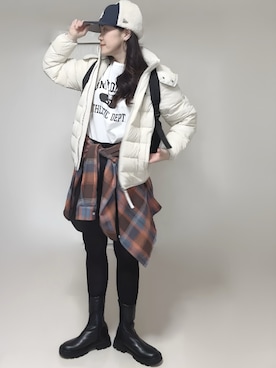Ⓜ︎さん（レディース・152cm）の冬コーディネート