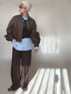 Ⓜ︎さん（レディース・152cm）の冬コーディネート