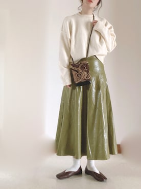 Ⓜ︎さん(レディース・152cm)の冬コーディネート