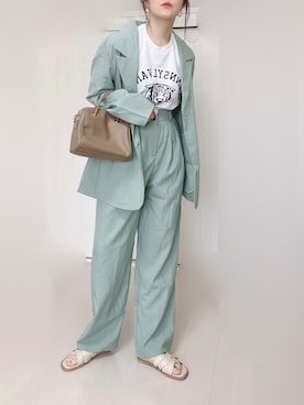「welleg select」｜Ⓜ︎さん（レディース・152cm）の春コーディネート