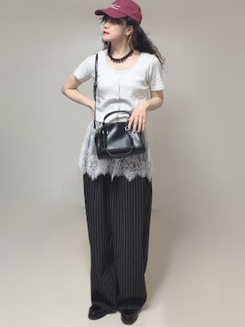 「CIAOPANIC TYPY（チャオパニックティピー）のアイテム」を使った、Ⓜ︎さん（レディース・152cm）の春コーディネート