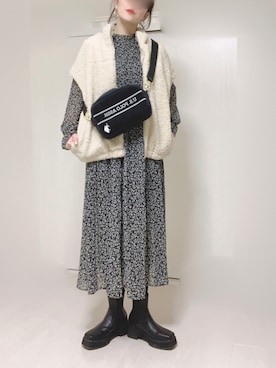 Ⓜ︎さん（レディース・152cm）の秋コーディネート