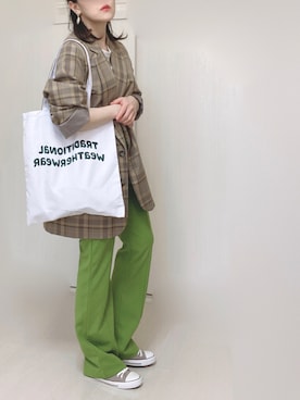 「apres jour mignon（アプレジュールミニョン）のアイテム（テーラードジャケット）」を使った、Ⓜ︎さん（レディース・152cm）の春コーディネート