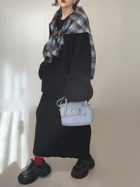 Ⓜ︎さん(レディース・152cm)の冬コーディネート