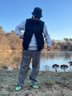 「アイテム（ファッション雑貨）」を使った、Yudaiさん（メンズ・182cm）の秋コーディネート