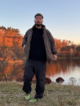 「アイテム（その他アウター）」を使った、Yudaiさん（メンズ・182cm）の秋コーディネート