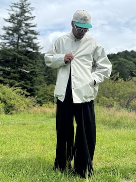 「EKAL（エカル）のアイテム」を使った、Yudaiさん（メンズ・182cm）の夏コーディネート