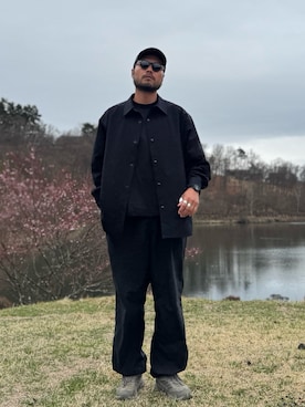 「EKAL（エカル）のアイテム」を使った、Yudaiさん（メンズ・182cm）の春コーディネート