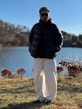 「アイテム（その他アウター）」を使った、Yudaiさん（メンズ・182cm・30代）の冬コーディネート