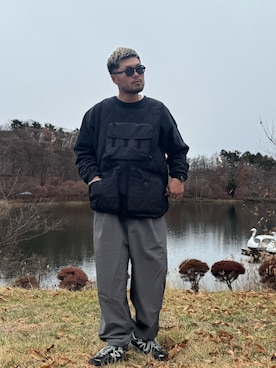 「アイテム（その他アウター）」を使った、Yudaiさん（メンズ・182cm）の秋コーディネート