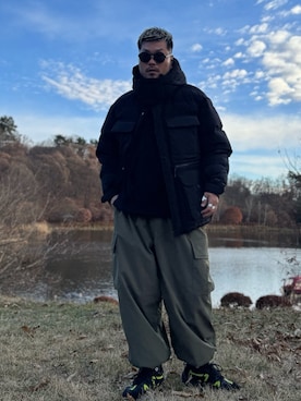 「アイテム（ジャケット/アウター）」を使った、Yudaiさん（メンズ・182cm）の秋コーディネート