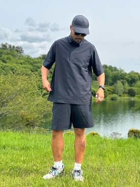 「EKAL（エカル）のアイテム」を使った、Yudaiさん（メンズ・182cm）の夏コーディネート