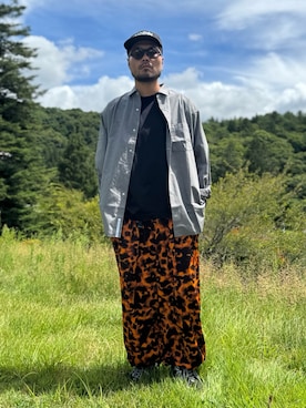 「EKAL（エカル）のアイテム」を使った、Yudaiさん（メンズ・182cm）の夏コーディネート