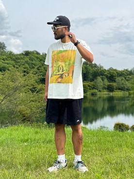 「EKAL（エカル）のアイテム」を使った、Yudaiさん（メンズ・182cm）の夏コーディネート
