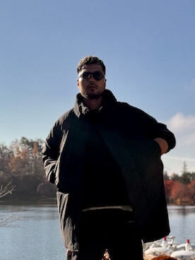 「アイテム（その他アウター）」を使った、Yudaiさん（メンズ・182cm）の秋コーディネート