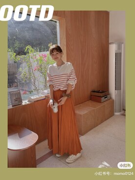 MoMoさん（レディース・164cm）の秋コーディネート