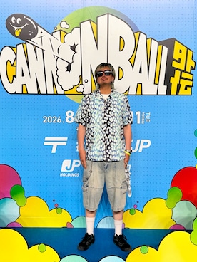 「KSUBI(スビ)のアイテム」を使った、kAzuKiさん(メンズ・169cm)の夏コーディネート