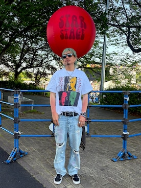「ROLEX（ロレックス）のアイテム」を使った、kAzuKiさん（メンズ・169cm）の春コーディネート