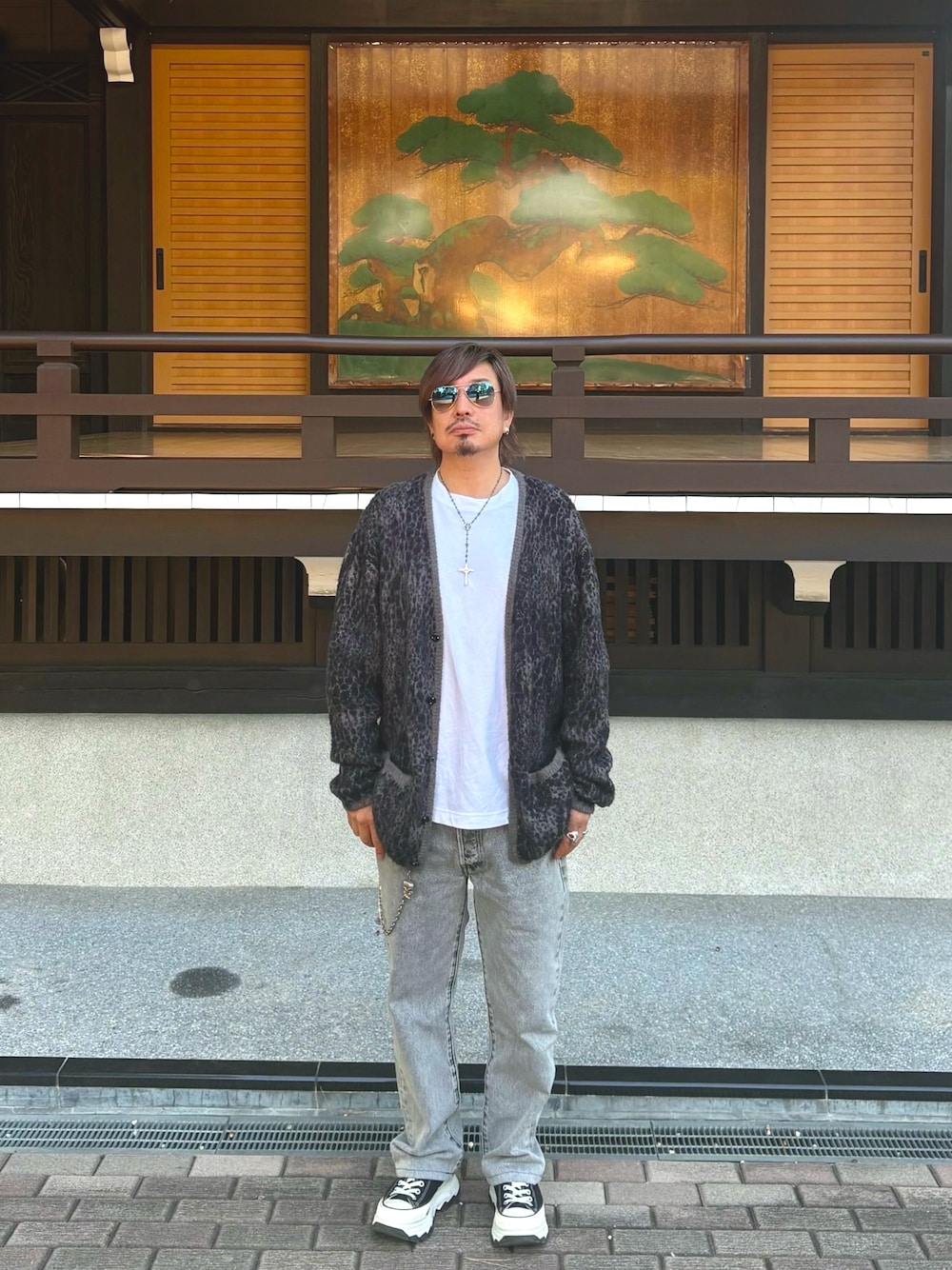 NEIGHBORHOOD×FRAGMENTDESIGN  ウォレットチェーン NEIGHBORHOODのウォレットチェーンを使った人気ファッション