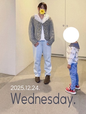 「Samansa Mos2（サマンサ モスモス）のアイテム」を使った、ゆめかさん（レディース・153cm）の冬コーディネート