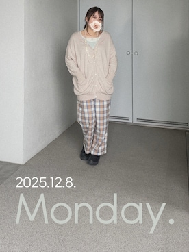 「アイテム（ピアス（片耳用））」を使った、ゆめかさん（レディース・153cm）の冬コーディネート