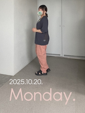 「アイテム（ブローチ/コサージュ）」を使った、ゆめかさん（レディース・153cm）の秋コーディネート