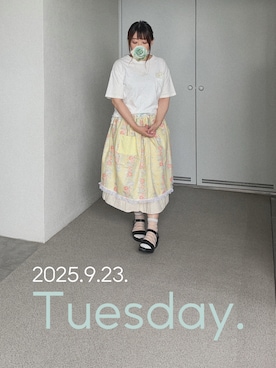 「アイテム（食器/キッチン）」を使った、ゆめかさん（レディース・153cm）の秋コーディネート