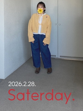 「3coins（3coins）のアイテム」を使った、ゆめかさん（レディース・153cm）の春コーディネート