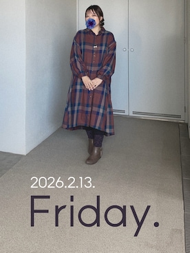 「3coins（3coins）のアイテム」を使った、ゆめかさん（レディース・153cm）の冬コーディネート