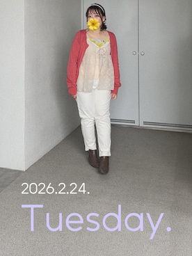 「3coins（3coins）のアイテム」を使った、ゆめかさん（レディース・153cm）の冬コーディネート