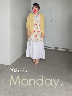 「Handmade（ハンドメイド）のアイテム」を使った、ゆめかさん（レディース・153cm）の夏コーディネート
