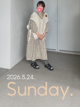 「Handmade（ハンドメイド）のアイテム」を使った、ゆめかさん（レディース・153cm）の夏コーディネート