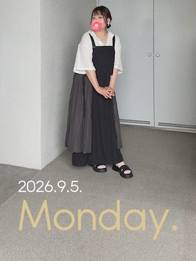 「Handmade（ハンドメイド）のアイテム」を使った、ゆめかさん（レディース・153cm）の秋コーディネート