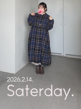 「3coins（3coins）のアイテム」を使った、ゆめかさん（レディース・153cm）の冬コーディネート